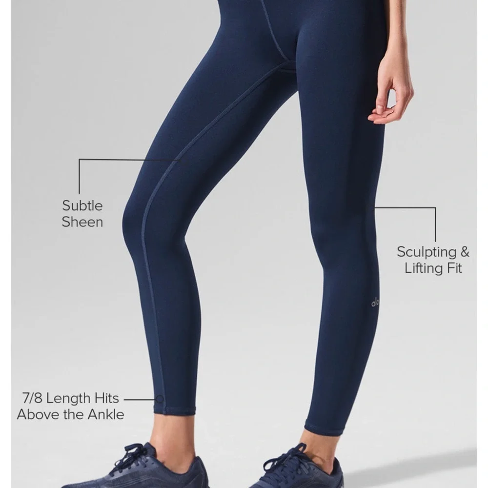 ALO Yoga Deep Blue Leggings